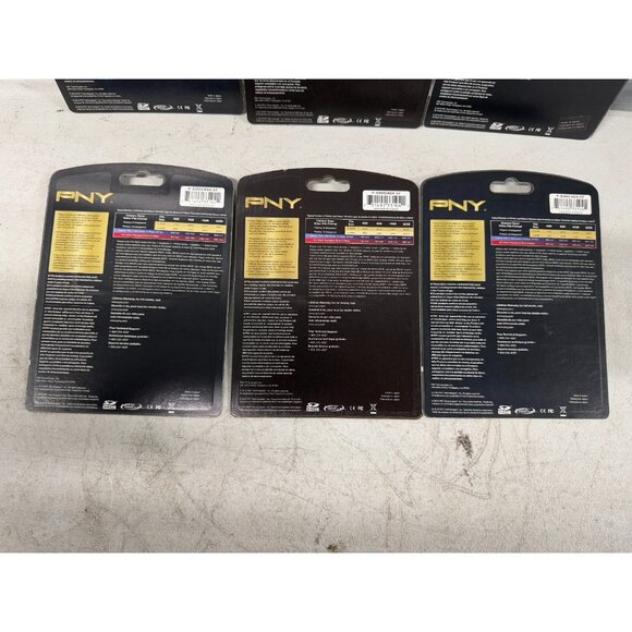 Lot of 6 PNY SDHC Premium CARD 4GB Class 6 SD Card NEW PACKAGE - Picture 6 of 6